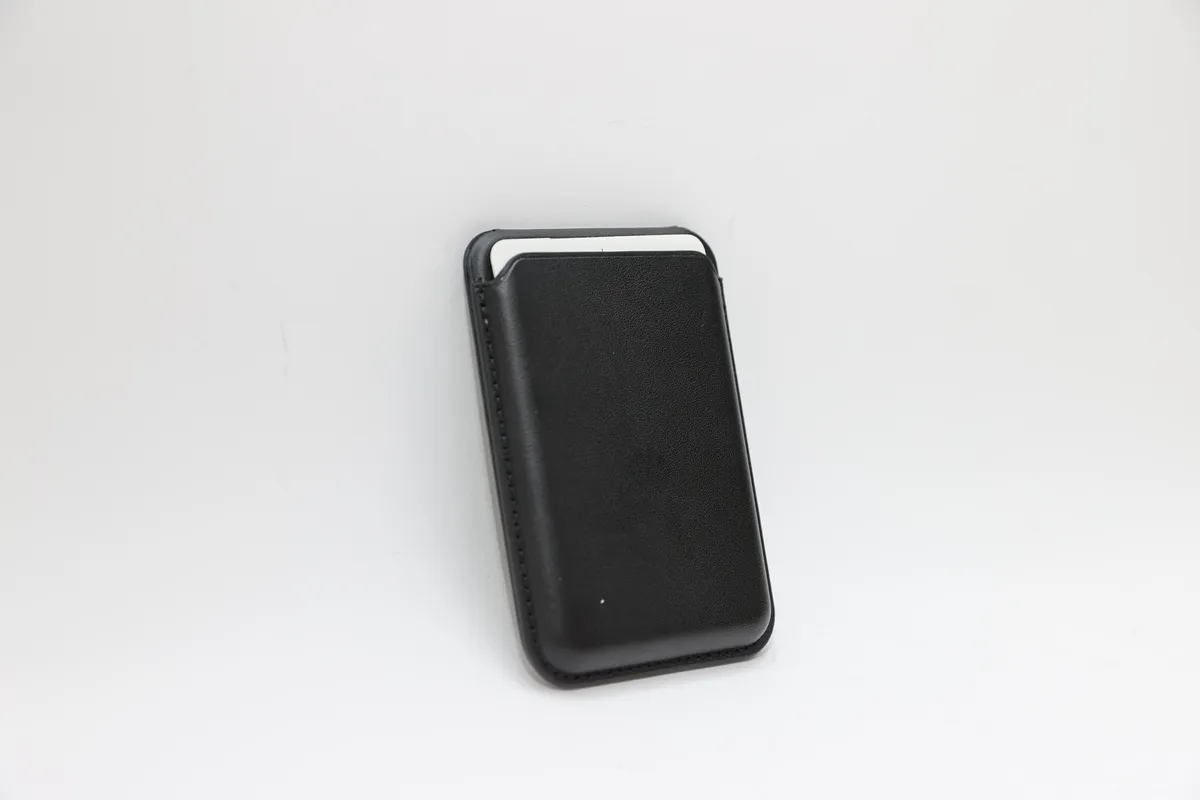 Black Mobile Card Holder
