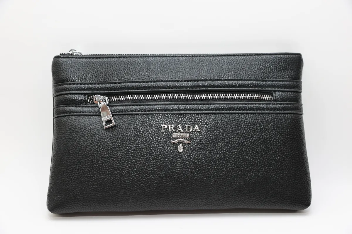 Prada Leather Clutch